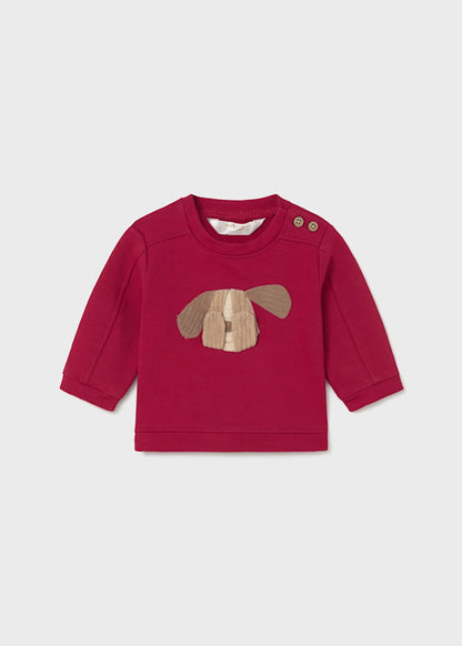 MAYORAL - felpa rosso abbigliamento invernale 25/26 b - UNISEX