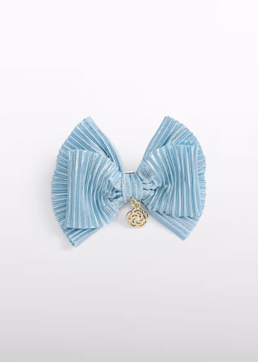 ABEL & LULA - fermaglio fiocco plissettato accessori - GIRL