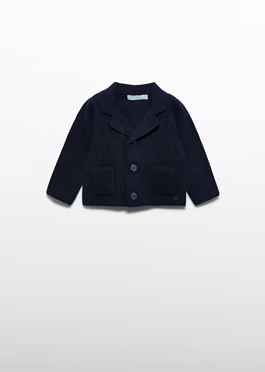 ABEL & LULA - cardigan blu abbigliamento invernale 25/26 b - BOY