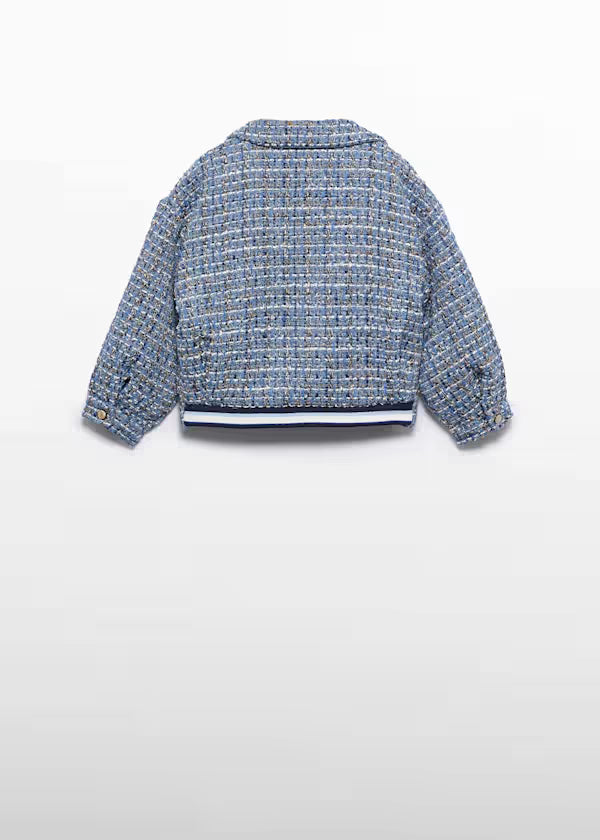 ABEL & LULA - giacca tweed doppio petto abbigliamento invernale 25/26 j - GIRL