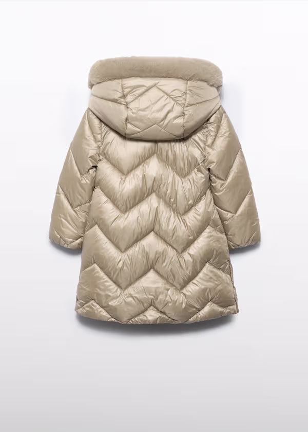 ABEL & LULA - giubbotto lungo traputato abbigliamento invernale 25/26 j - GIRL