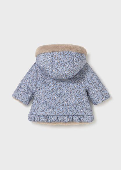 MAYORAL - giubotto reversibile azzurro abbigliamento invernale 25/26 b - GIRL