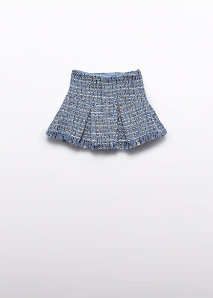 ABEL & LULA - gonna tweed abbigliamento invernale 25/26 j - GIRL