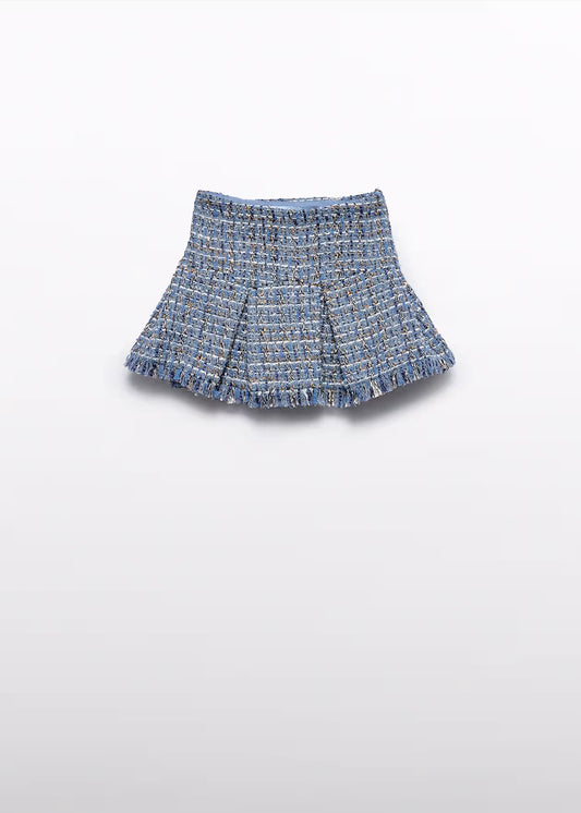 ABEL & LULA - gonna tweed abbigliamento invernale 25/26 j - GIRL