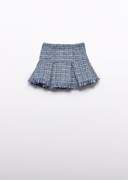 ABEL & LULA - gonna tweed abbigliamento invernale 25/26 j - GIRL