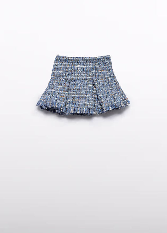 ABEL & LULA - gonna tweed abbigliamento invernale 25/26 j - GIRL