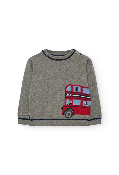 BOBOLI - maglione bus abbigliamento invernale 25/26 bj - BOY