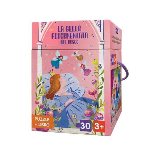 SASSI - puzzle+libro "la bella addormentata nel bosco" giocattoli - UNISEX