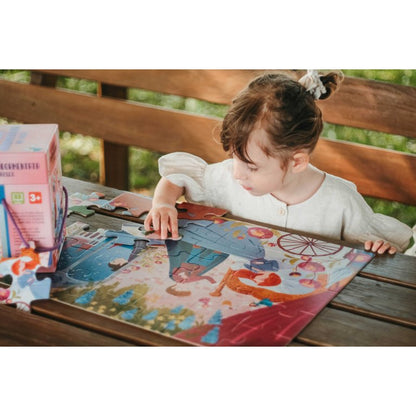 SASSI - puzzle+libro "la bella addormentata nel bosco" giocattoli - UNISEX