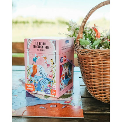 SASSI - puzzle+libro "la bella addormentata nel bosco" giocattoli - UNISEX