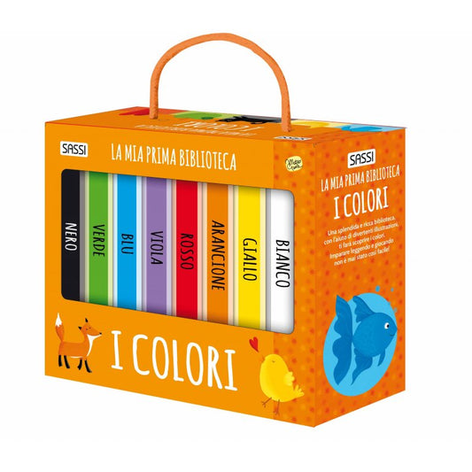 SASSI - la mia prima biblioteca: I COLORI giocattoli- UNISEX
