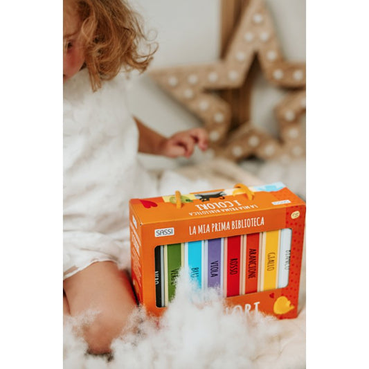 SASSI - la mia prima biblioteca: I COLORI giocattoli- UNISEX