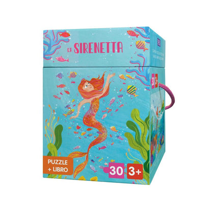 SASSI - puzzle+libro "la sirenetta" giocattoli - UNISEX