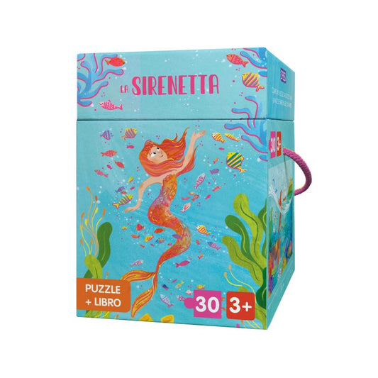 SASSI - puzzle+libro "la sirenetta" giocattoli - UNISEX