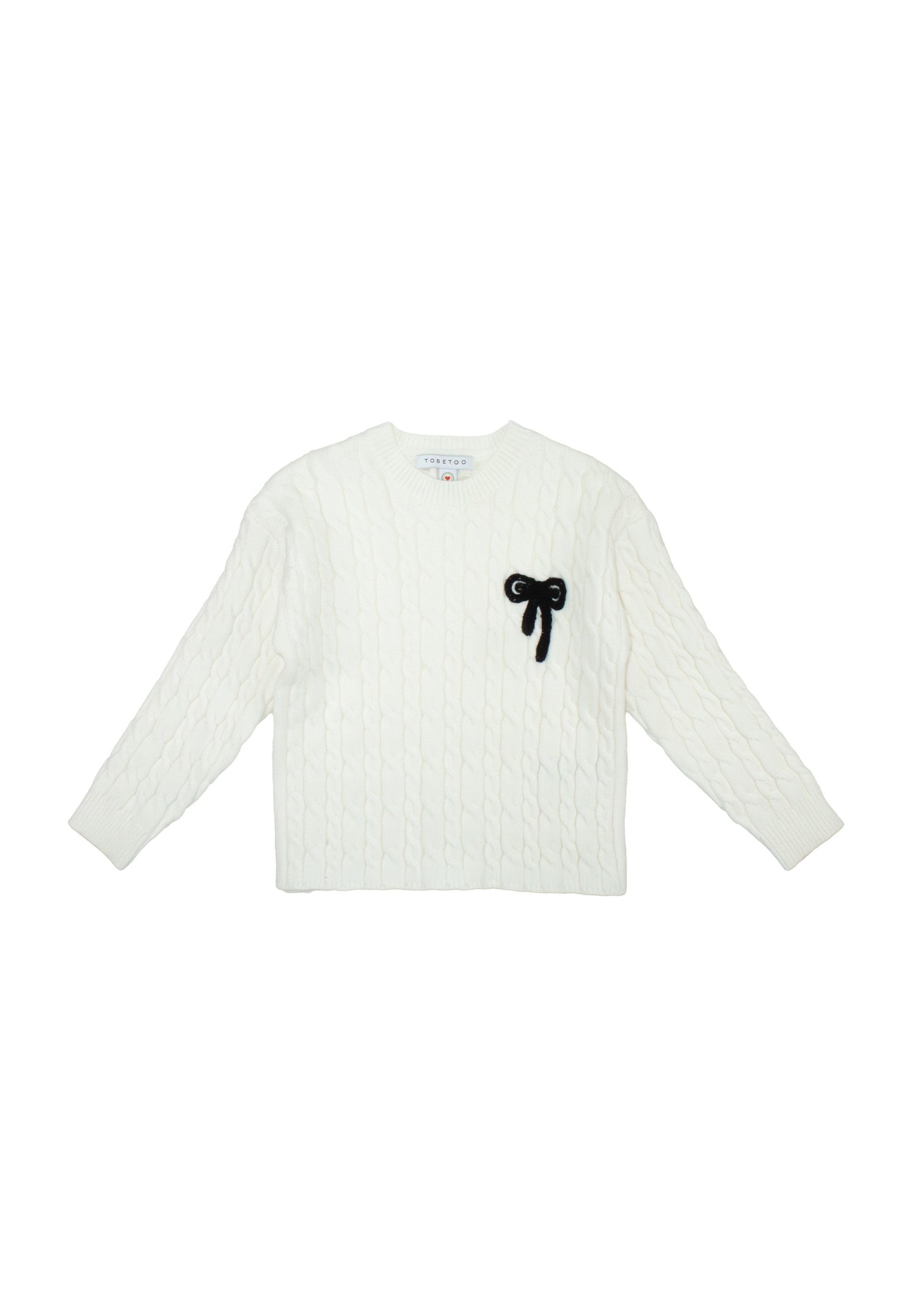 TO BE TOO - maglioncino trecce abbigliamento invernale 25/26 j - GIRL