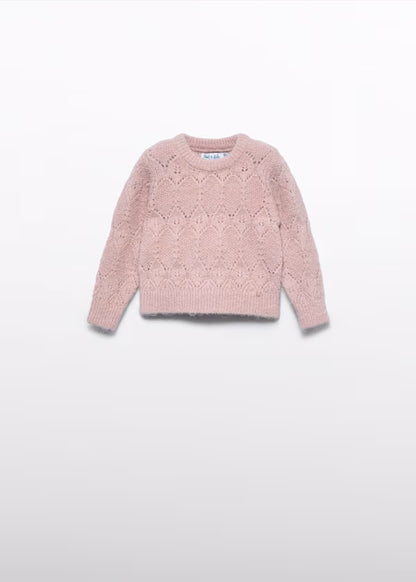 ABEL & LULA - maglione rosa abbigliamento invernale 25/26 b - GIRL