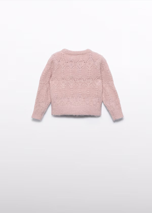 ABEL & LULA - maglione rosa abbigliamento invernale 25/26 b - GIRL
