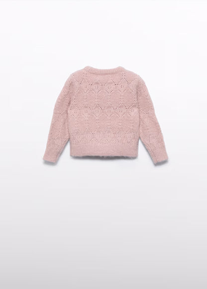 ABEL & LULA - maglione rosa abbigliamento invernale 25/26 b - GIRL