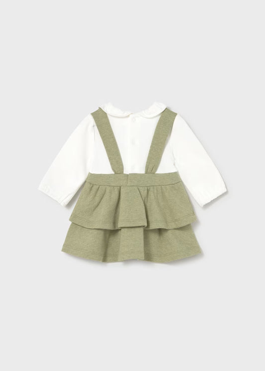 MAYORAL - vestito cuore verde abbigliamento invernale 25/26 b - GIRL