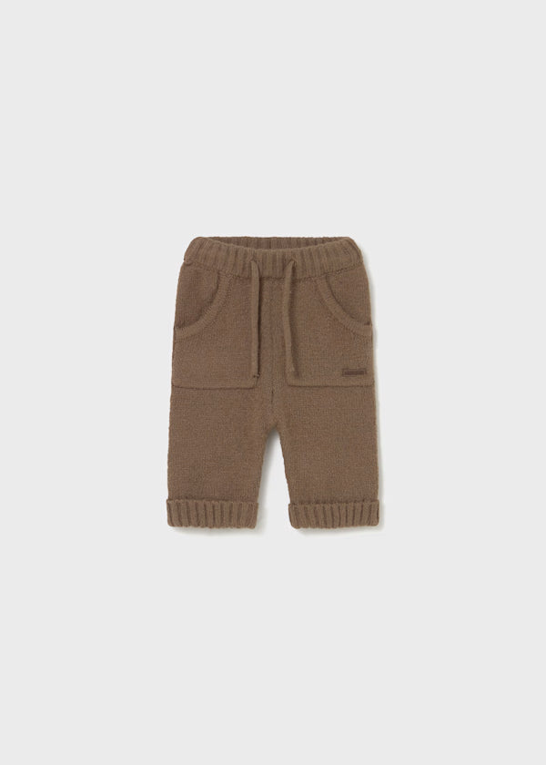 MAYORAL - pantalone morbido neonato marrone abbigliamento invernale 25/26 b - BOY