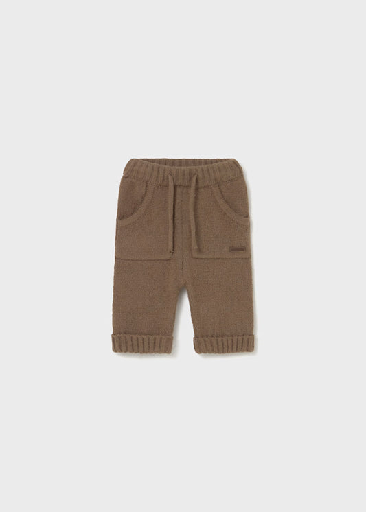 MAYORAL - pantalone morbido neonato marrone abbigliamento invernale 25/26 b - BOY