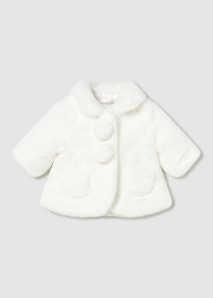 MAYORAL - pelliccia neonato crudo abbigliamento invernale 25/26 b - GIRL