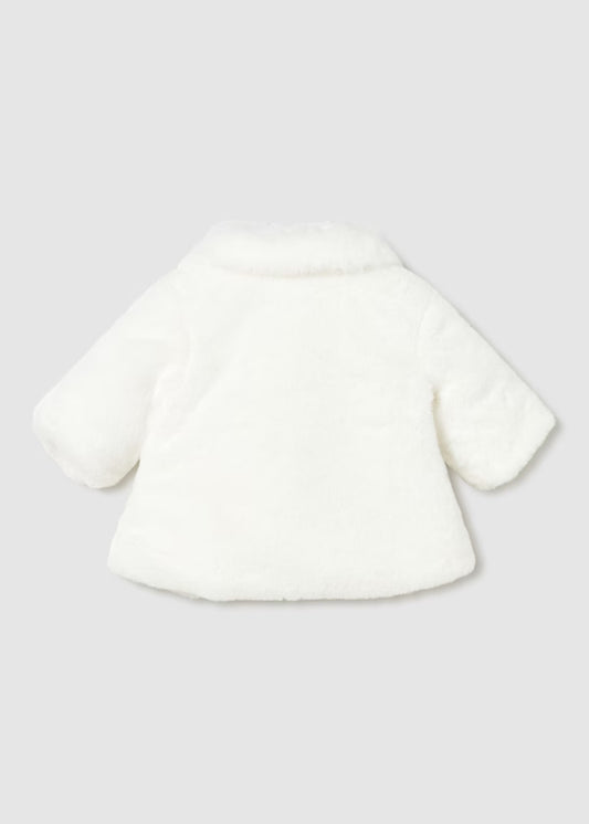 MAYORAL - pelliccia neonato crudo abbigliamento invernale 25/26 b - GIRL