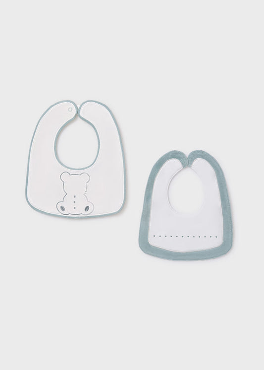 MAYORAL - set 2 bavette impermeabili ghiaccio corredino invernale 25/26 - BOY (Copia)
