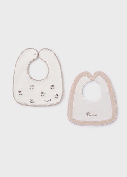 MAYORAL - set 2 bavette impermeabili beige corredino invernale 25/26 - BOY