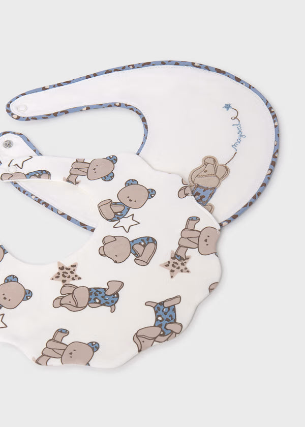 MAYORAL - set 2 bavette azzurro corredino invernale 25/26 - GIRL