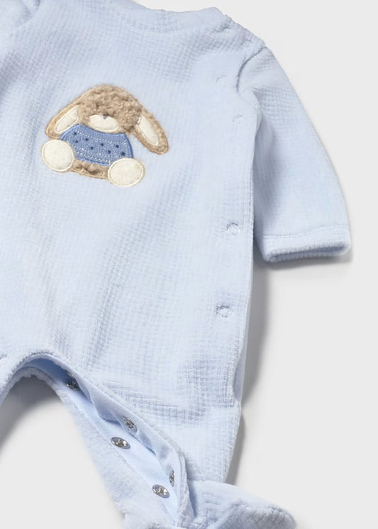 MAYORAL - tutina ciniglia cielo neonato corredino invernale 25/26 - BOY