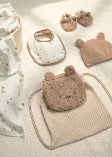 MAYORAL - set regalo orsetto beige - invernale