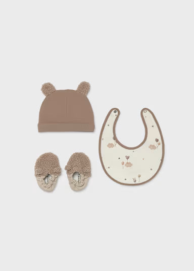 MAYORAL - set regalo orsetto beige - invernale