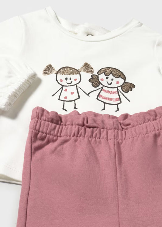 MAYORAL - tuta 3 pz blush abbigliamento invernale 25/26 b - GIRL