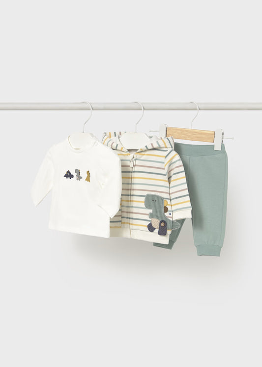 MAYORAL - tuta 3 pz righe abbigliamento invernale 25/26 b - BOY