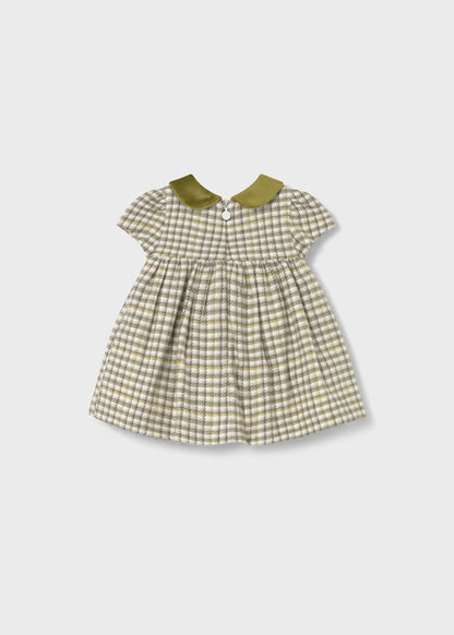 MAYORAL - vestitino quadri verde abbigliamento invernale 25/26 b - GIRL