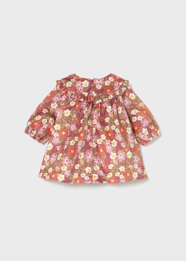 MAYORAL - vestito velluto stampato abbigliamento invernale 25/26 b - GIRL