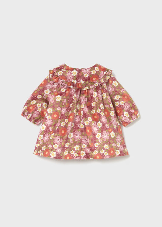 MAYORAL - vestito velluto stampato abbigliamento invernale 25/26 b - GIRL